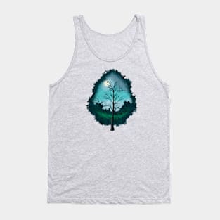 Landscape in a Tree Tank Top